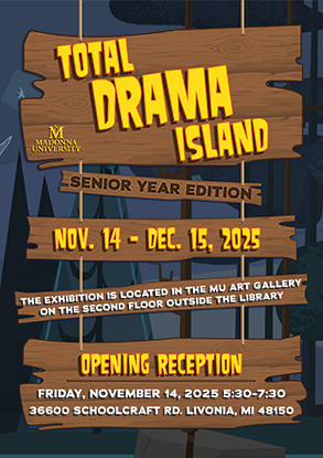 Senior Art Show Flyer